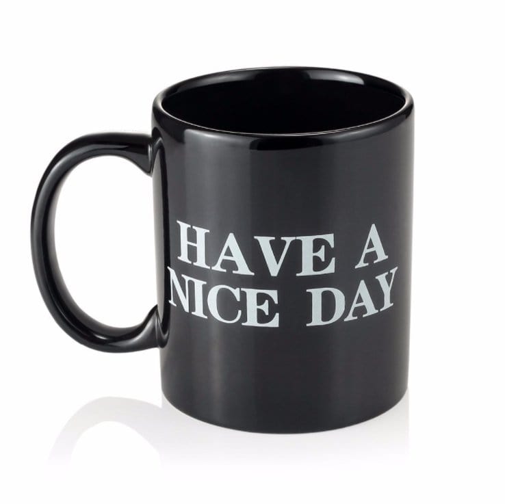InsensitiviTees™️ Accessories default Have a Nice Day Middle Finger Ceramic Mug
