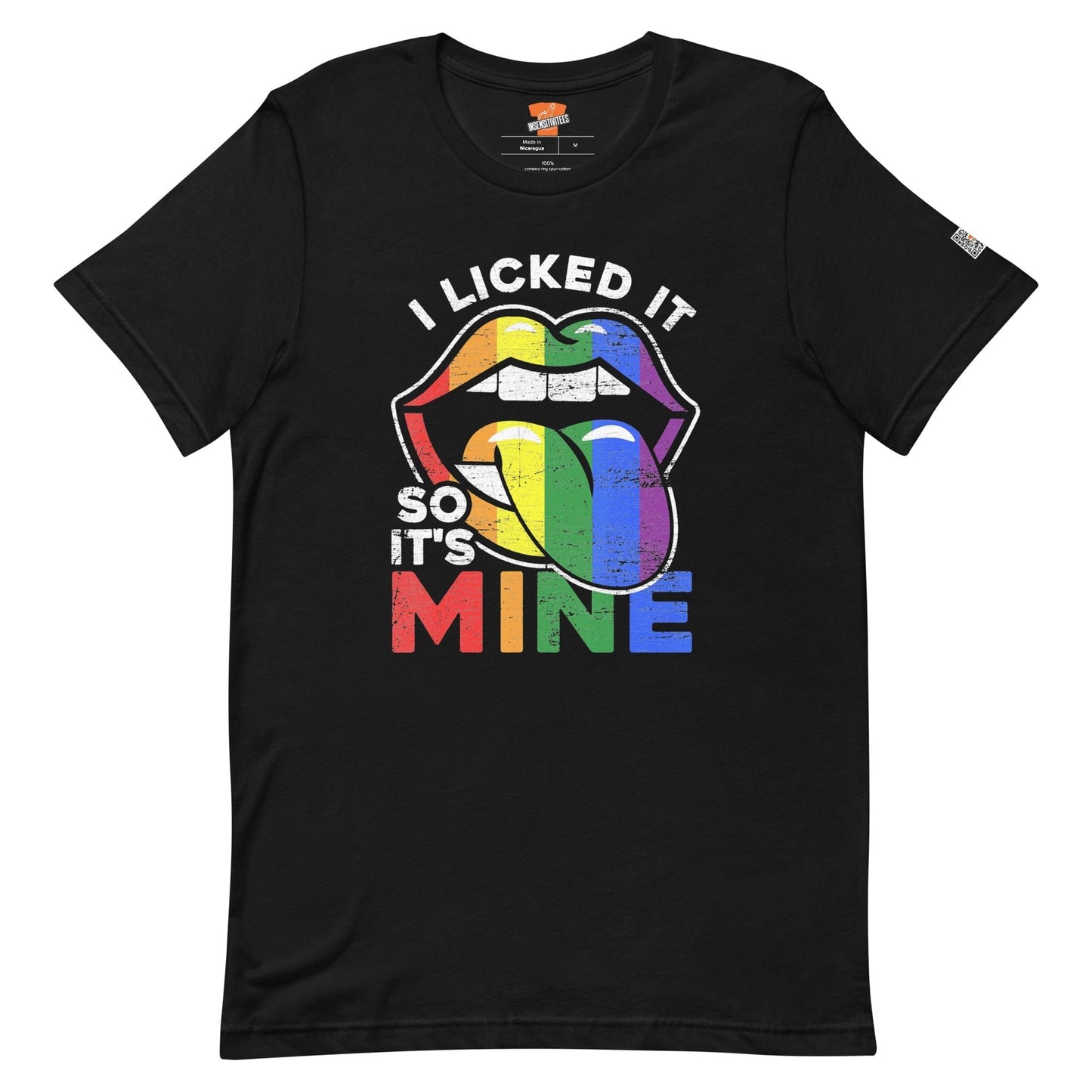 InsensitiviTees™️ Black / S I Licked It Unisex T-shirt