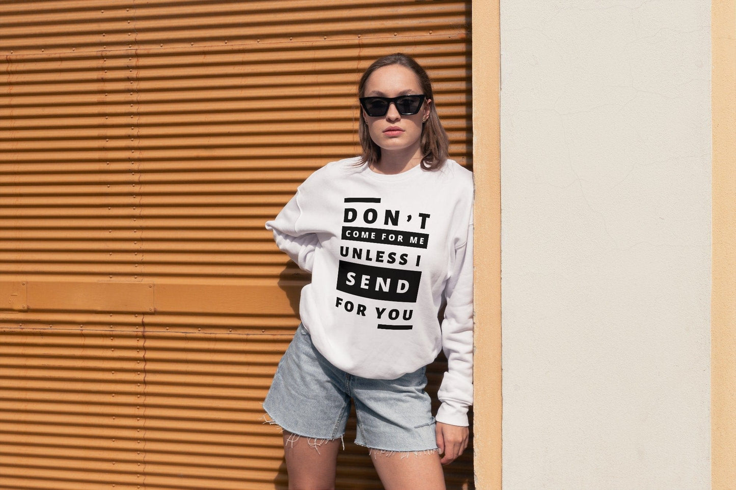 InsensitiviTees™️ Don’t Come For Me Unless I Send For You Unisex Premium Sweatshirt