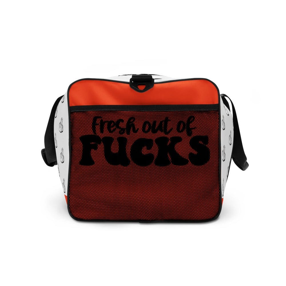 InsensitiviTees™️ Fresh Out of F*cks Duffle bag