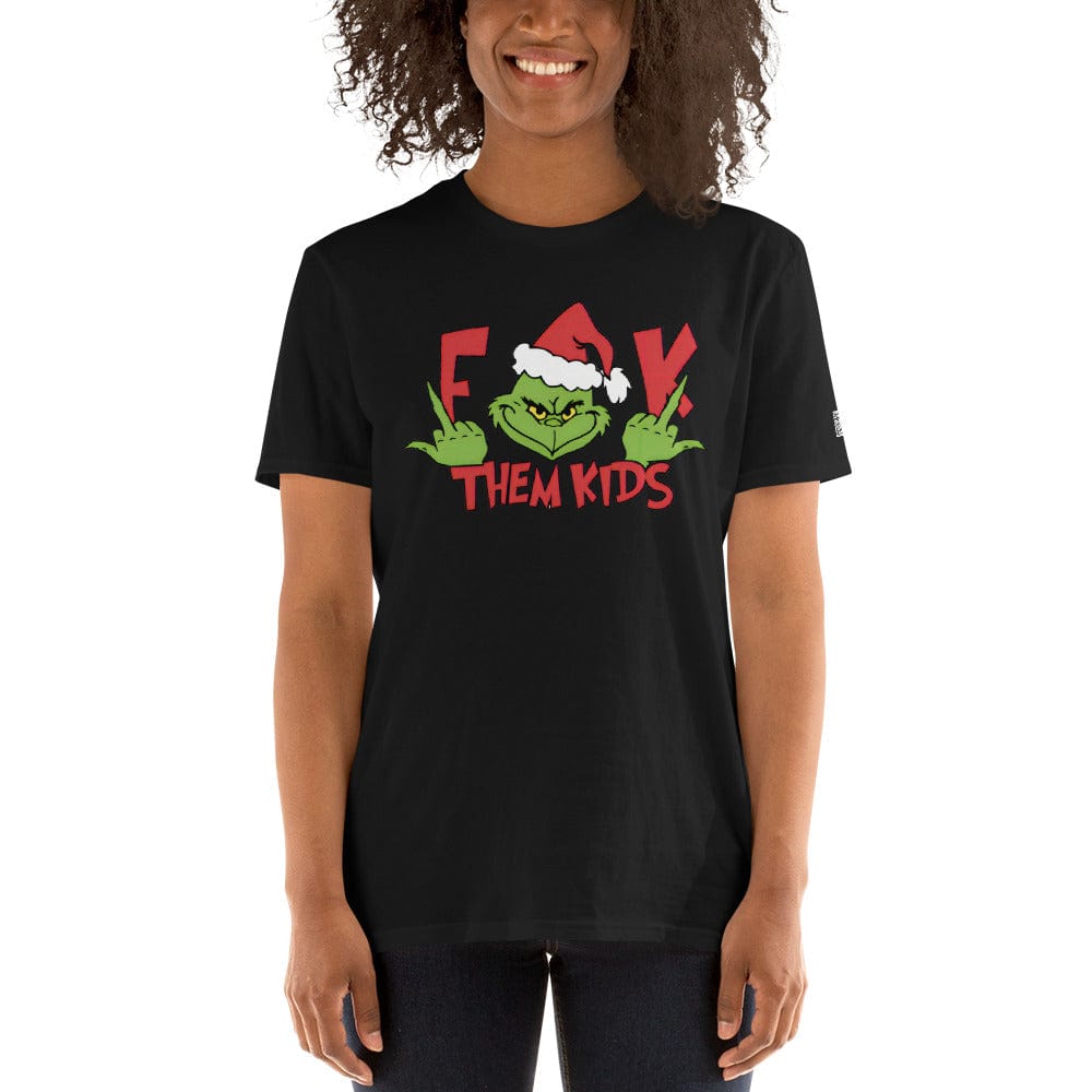 InsensitiviTees™️ Gr!nchy Greetings Unisex Tee: 'F**k Them Kids' Edition