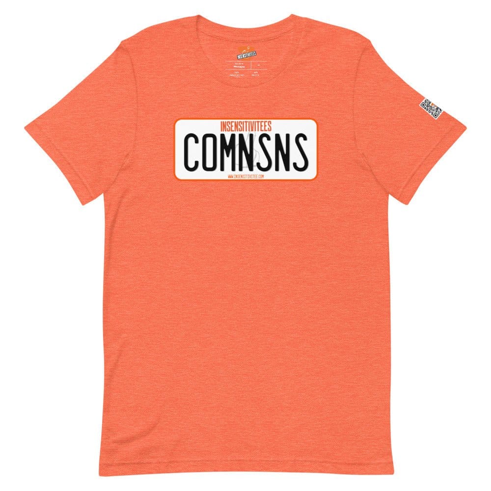 InsensitiviTees™️ Heather Orange / S C0MNSNS Short-Sleeve Unisex T-shirt
