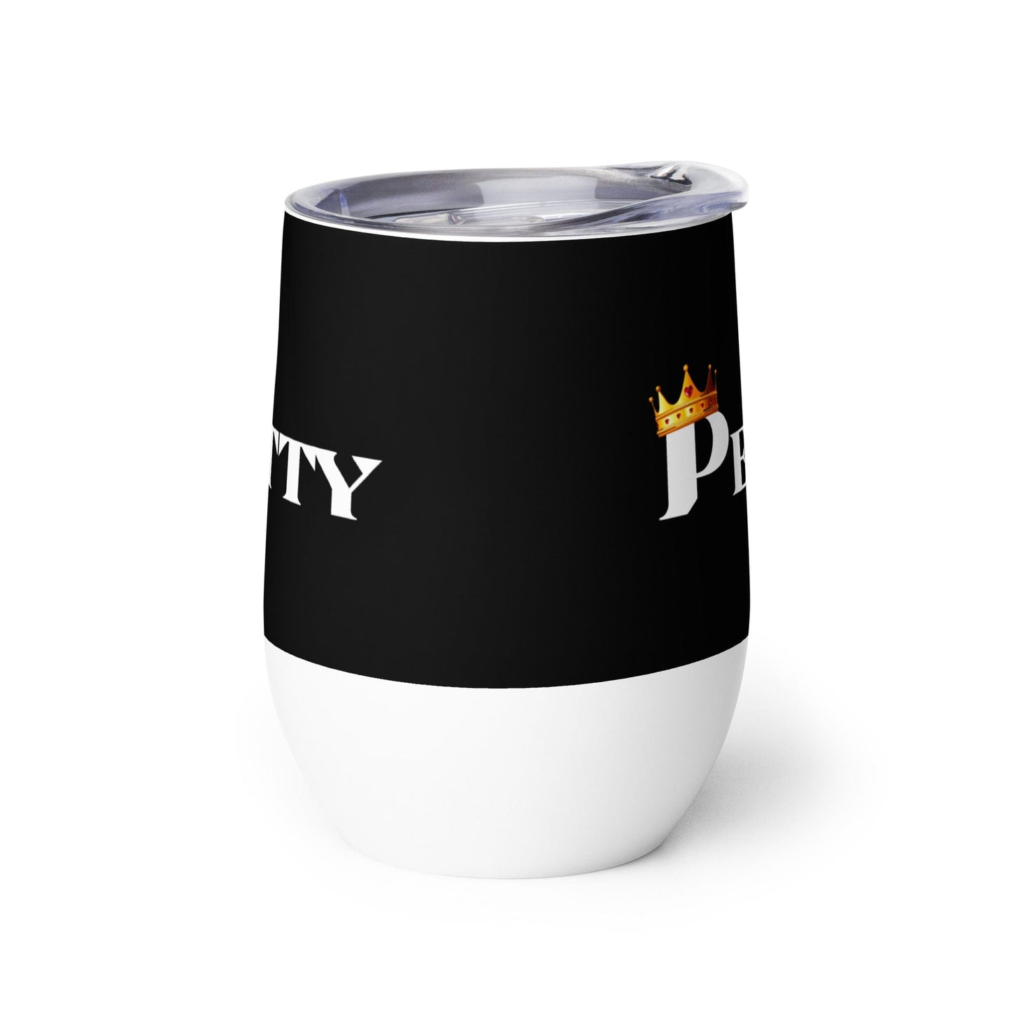 InsensitiviTees™️ Petty Queen Wine Tumbler