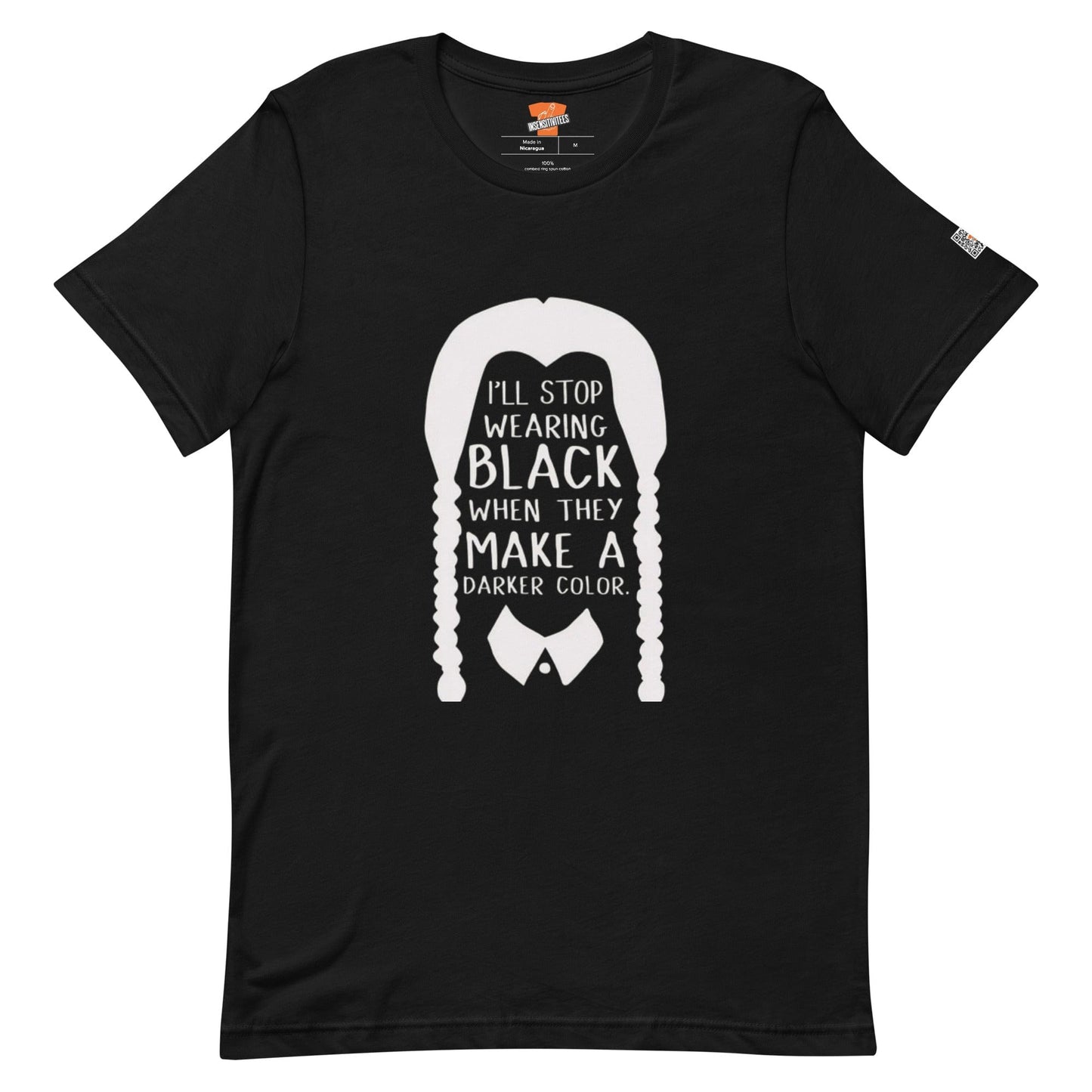 InsensitiviTees™️ S Stop Wearing Black Unisex t-shirt