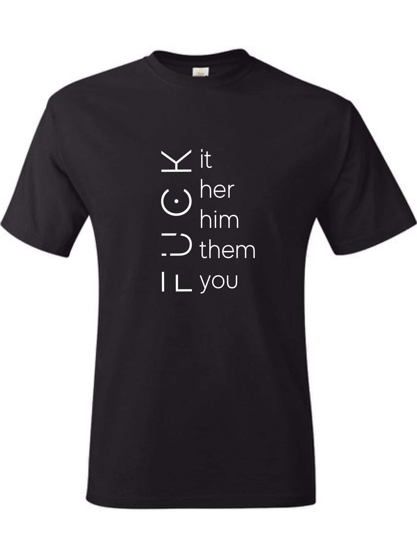 InsensitiviTees Shirts S / Black Fuck It All