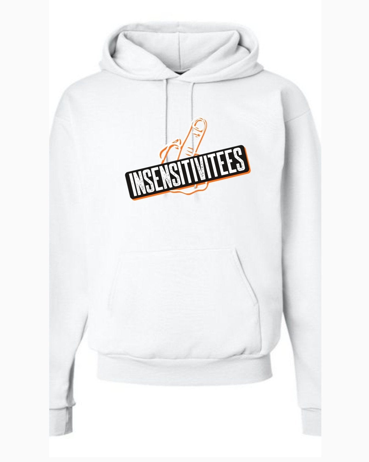InsensitiviTees Shirts S / White InsensitiviTees Hoodie