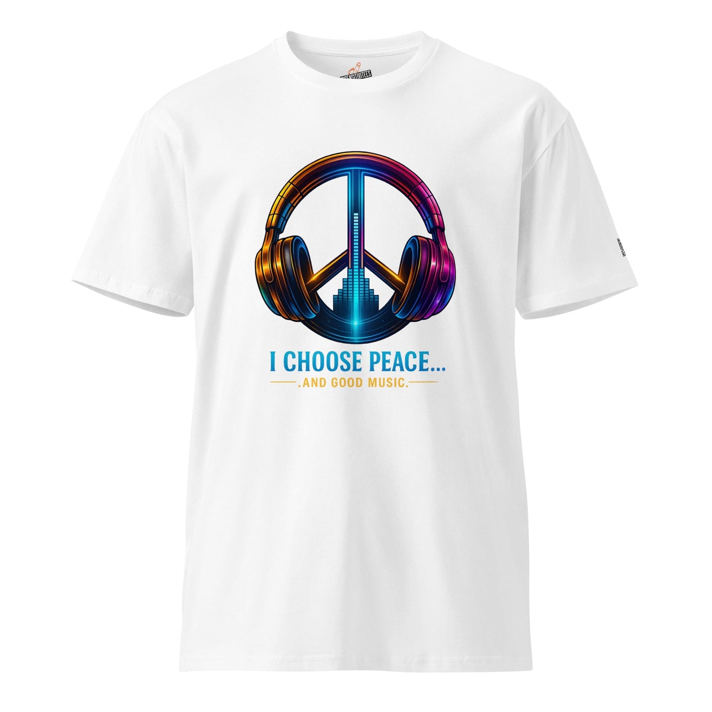 InsensitiviTees™️ White / S I Choose Peace Unisex premium t-shirt