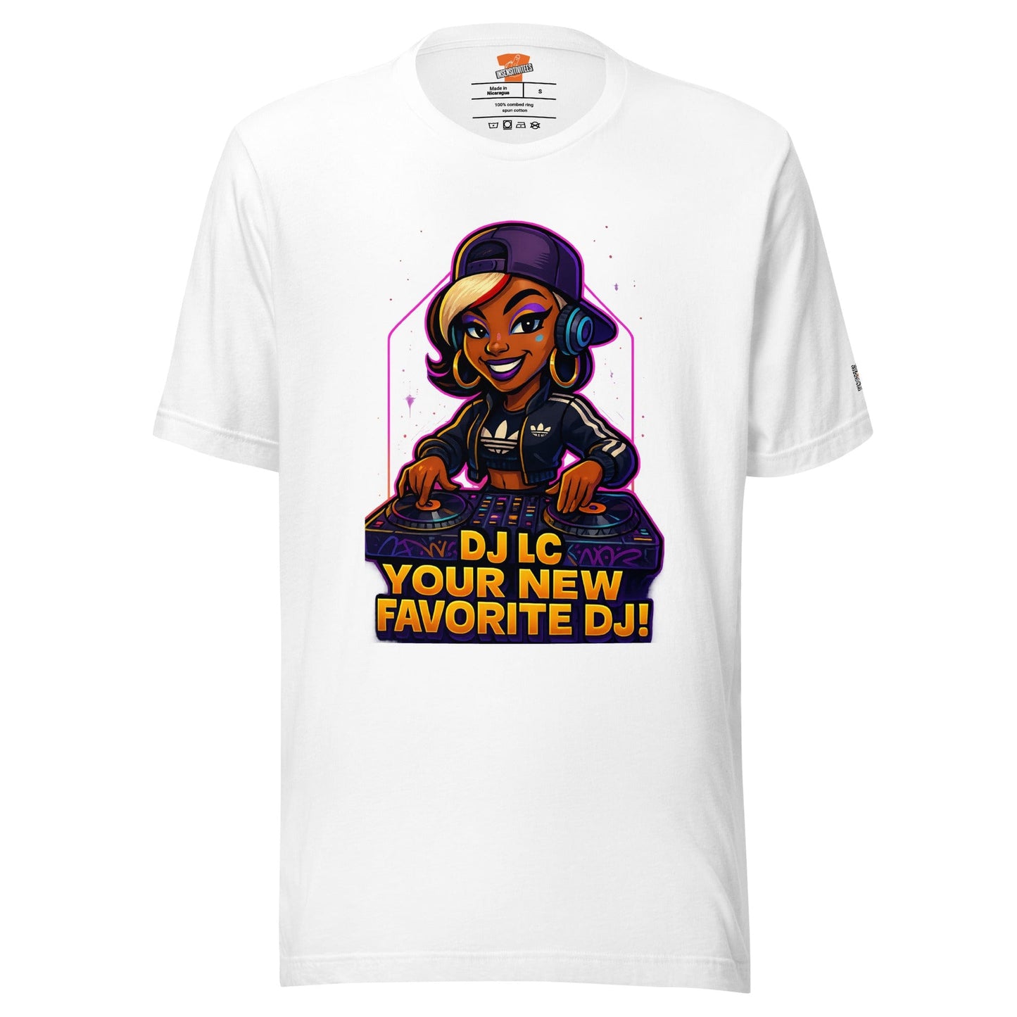 InsensitiviTees™️ White / S Your New Favorite DJ Unisex t-shirt