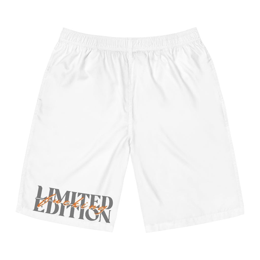 Printify All Over Prints XL / White Limited F*cking Edition Men's Board Shorts
