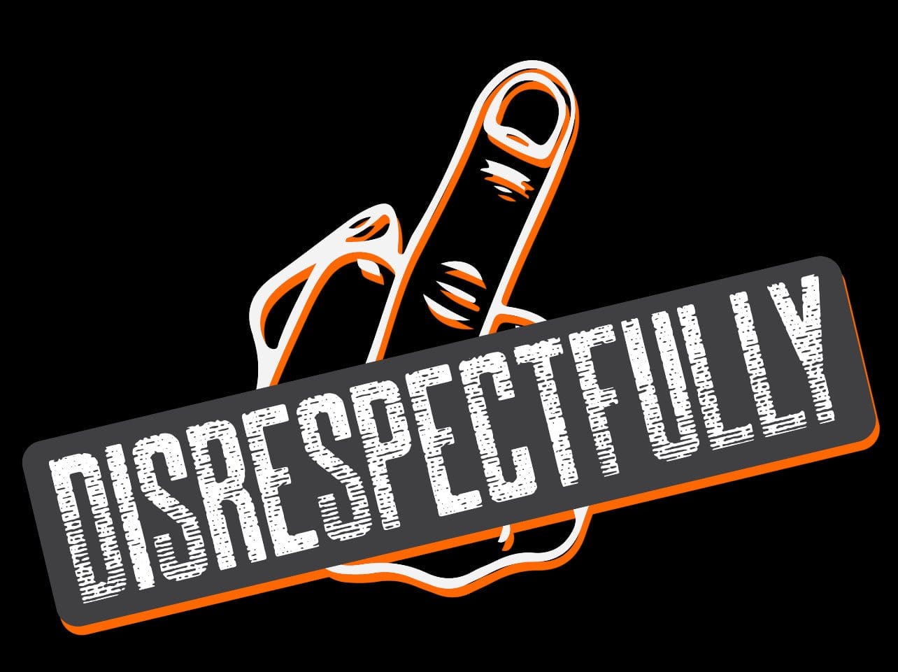 Disrespectfully Sticker - InsensitiviTees™️