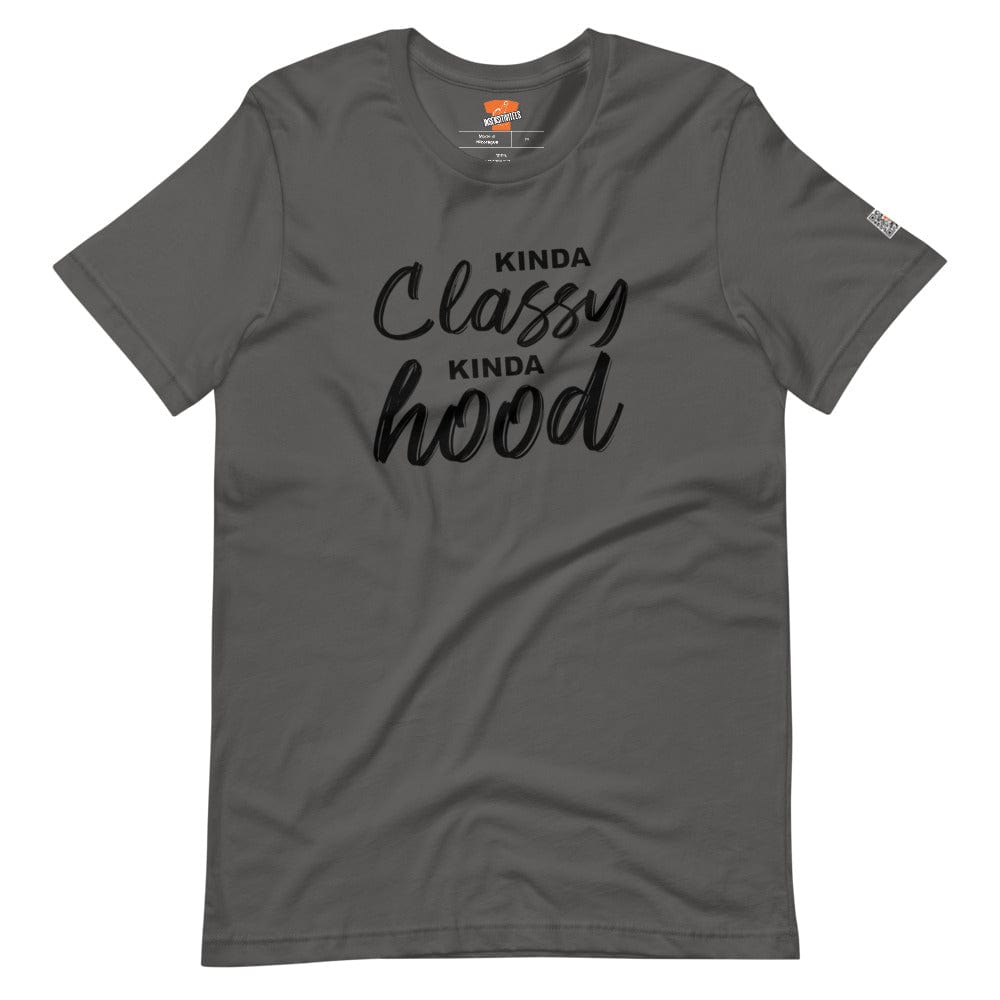 InsensitiviTees™️ Asphalt / S Kinda Classy Kinda Hood Unisex T-shirt