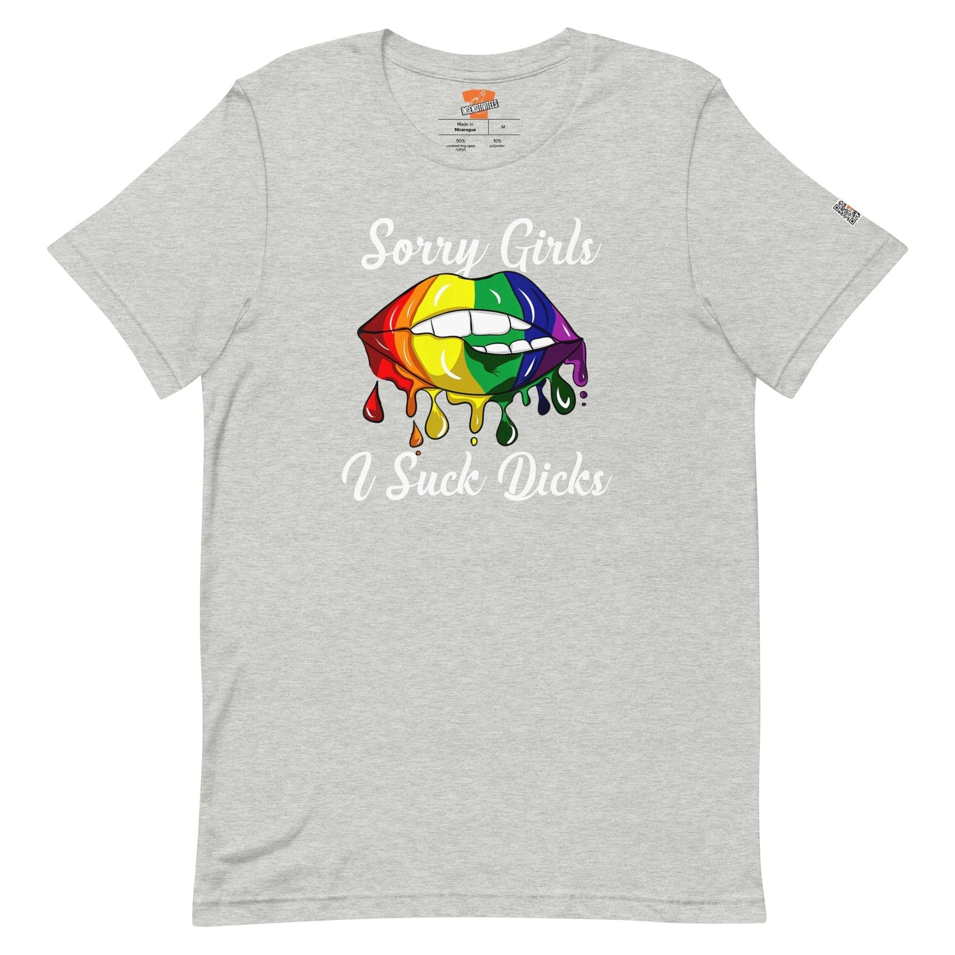 InsensitiviTees™️ Athletic Heather / S Sorry Girls I Suck...Unisex T-shirt