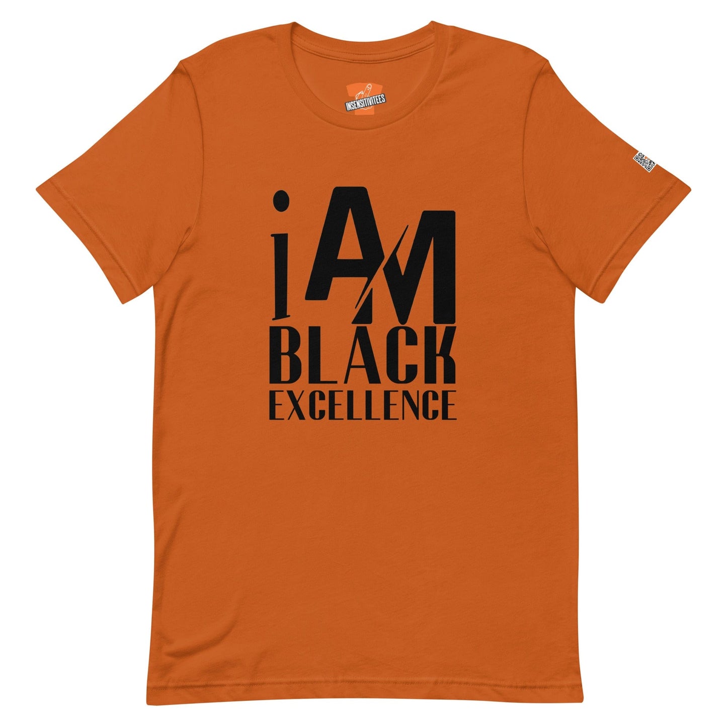 InsensitiviTees™️ Autumn / S I Am Black Excellence Unisex t-shirt