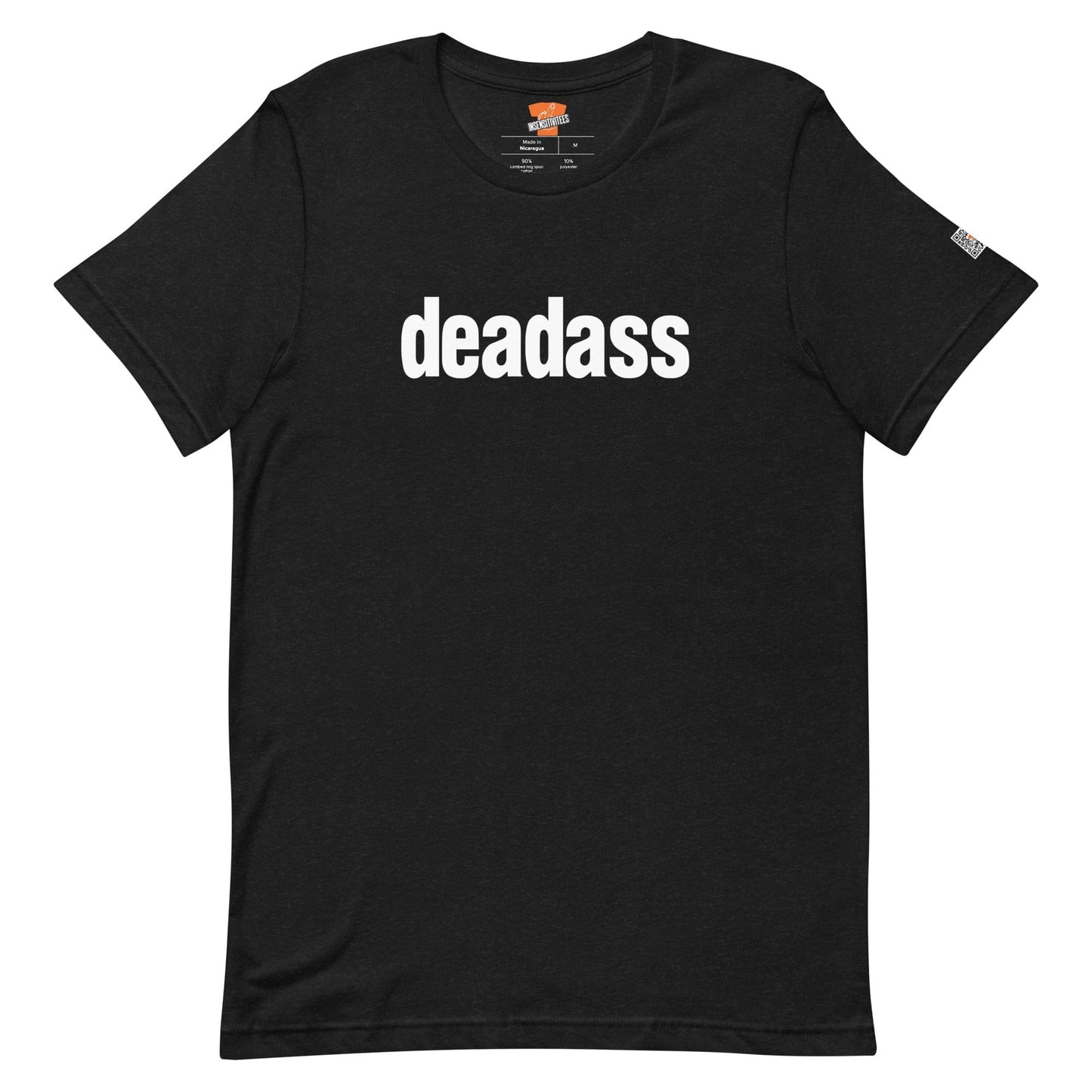 InsensitiviTees™️ Black Heather / XS deadass Unisex t-shirt