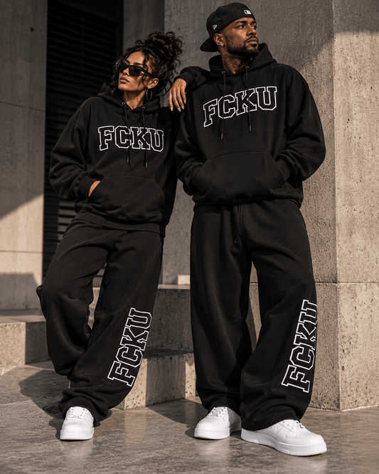 InsensitiviTees™️ Black / S FCKU University | The Full Ride Set