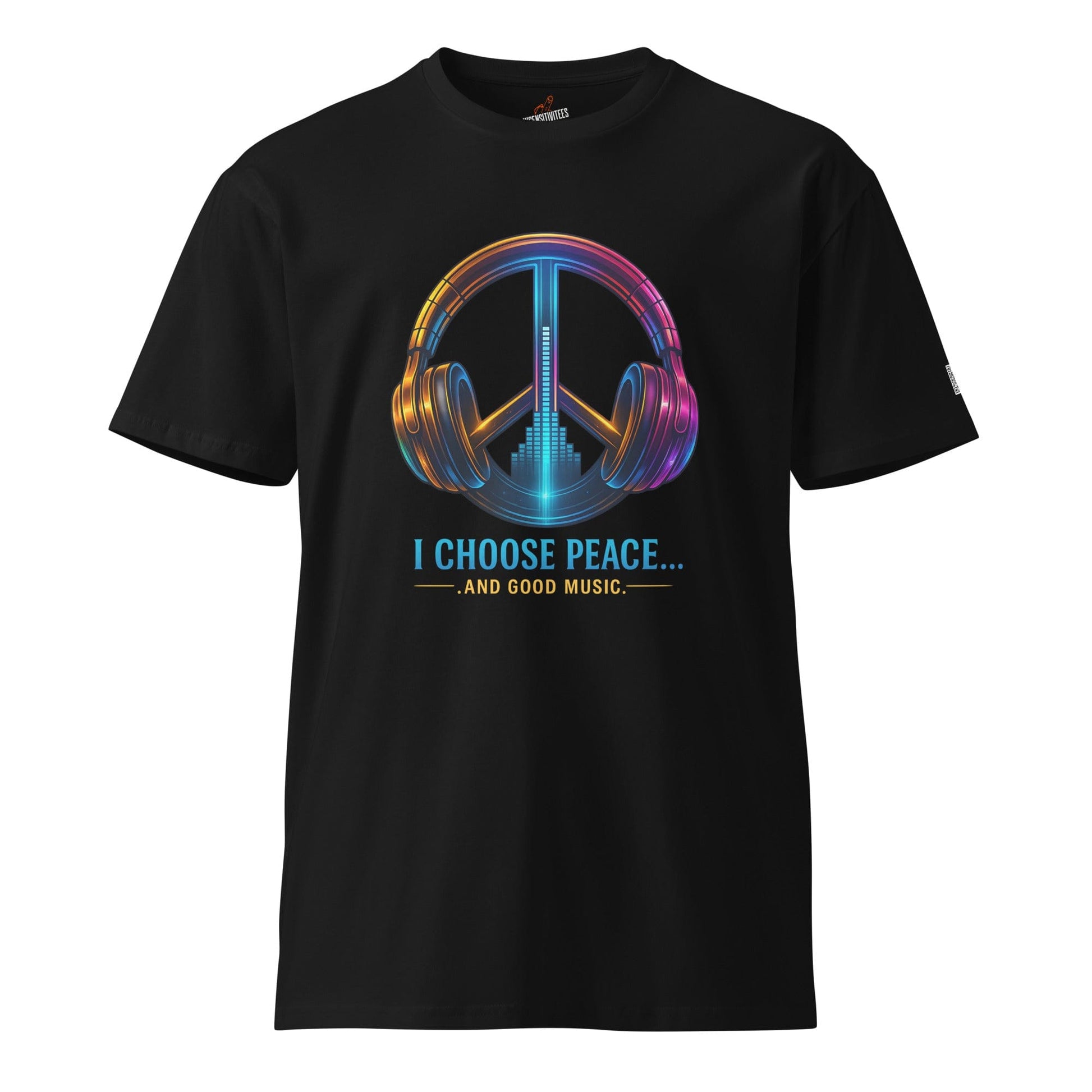 InsensitiviTees™️ Black / S I Choose Peace Unisex premium t-shirt