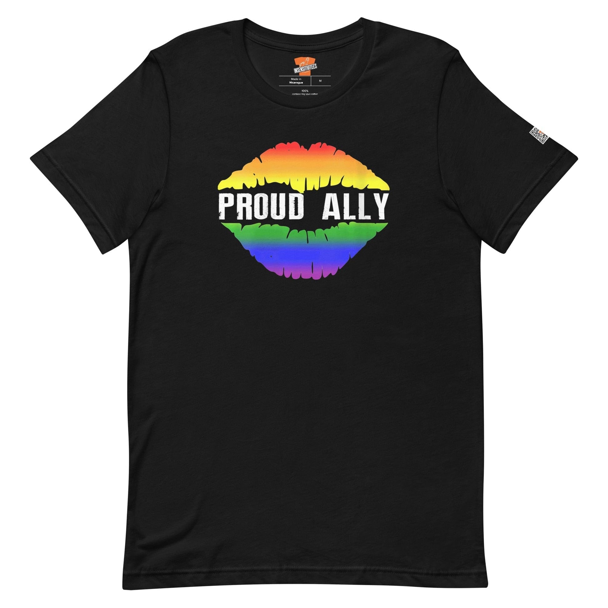 InsensitiviTees™️ Black / S Proud Ally Unisex T-shirt