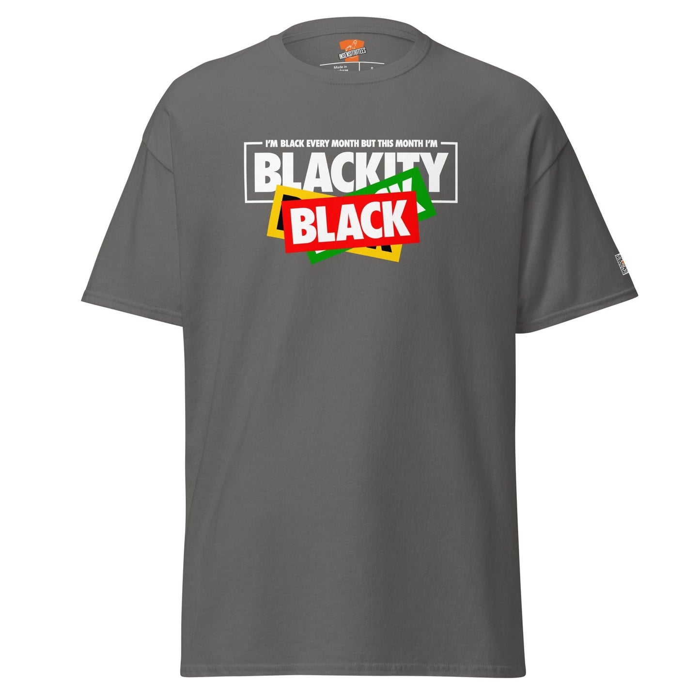 InsensitiviTees™️ Charcoal / S Blackity Black Unisex Tee 2