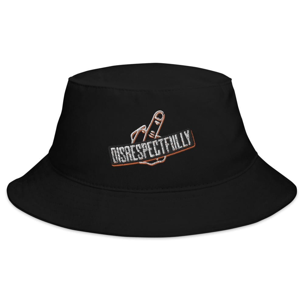 InsensitiviTees™️ Disrespectfully Black Bucket Hat