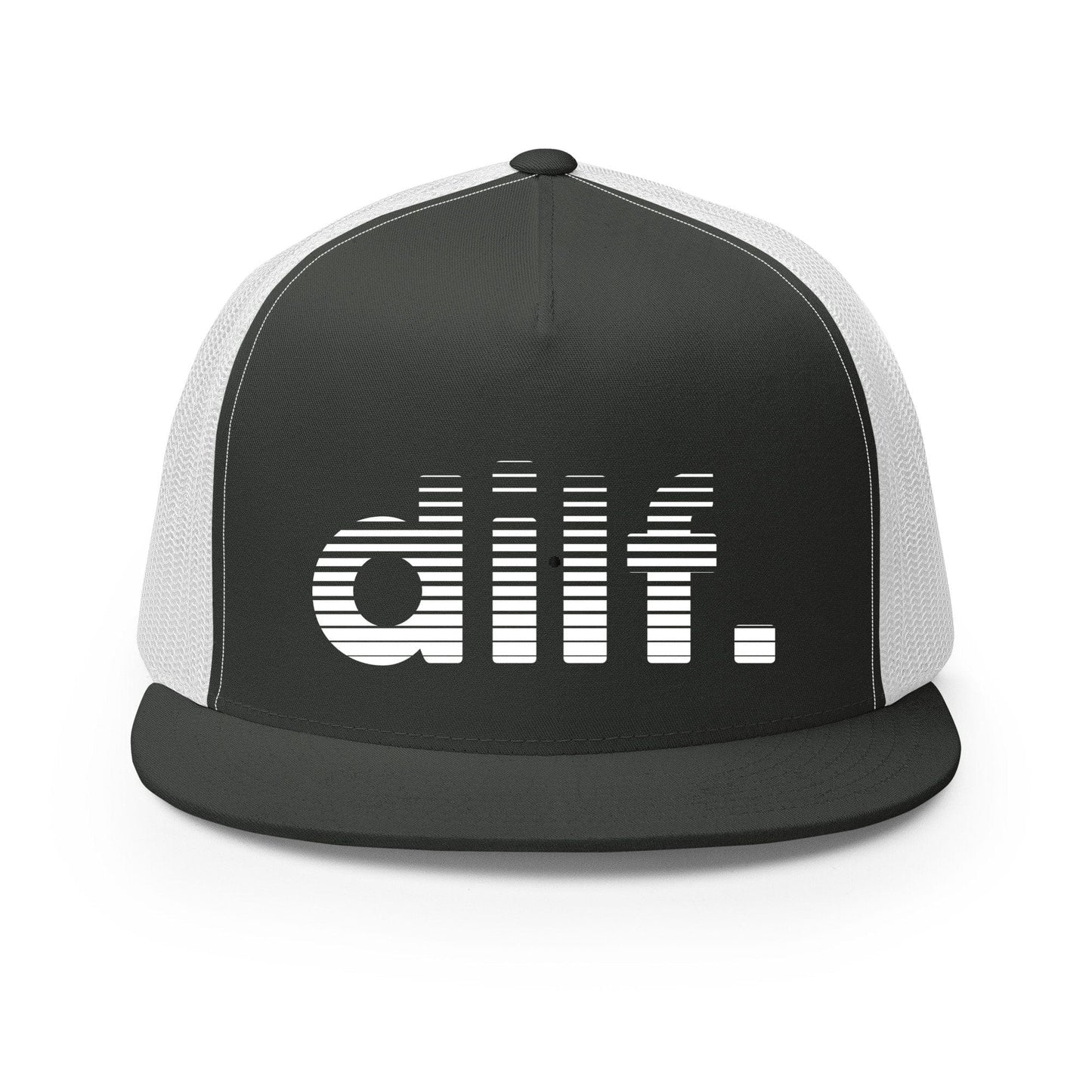 InsensitiviTees™️ Gray/White dilf. SnapBack Trucker Hat