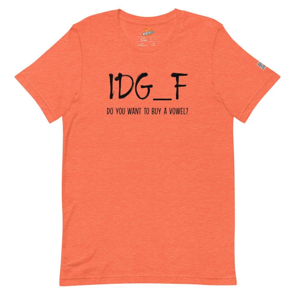 InsensitiviTees™️ Heather Orange / S IDG_F Unisex T-shirt