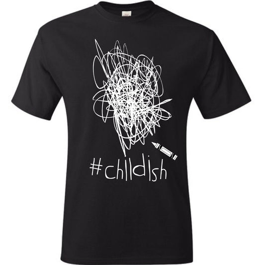InsensitiviTees Shirts S / Black #childish T-shirt