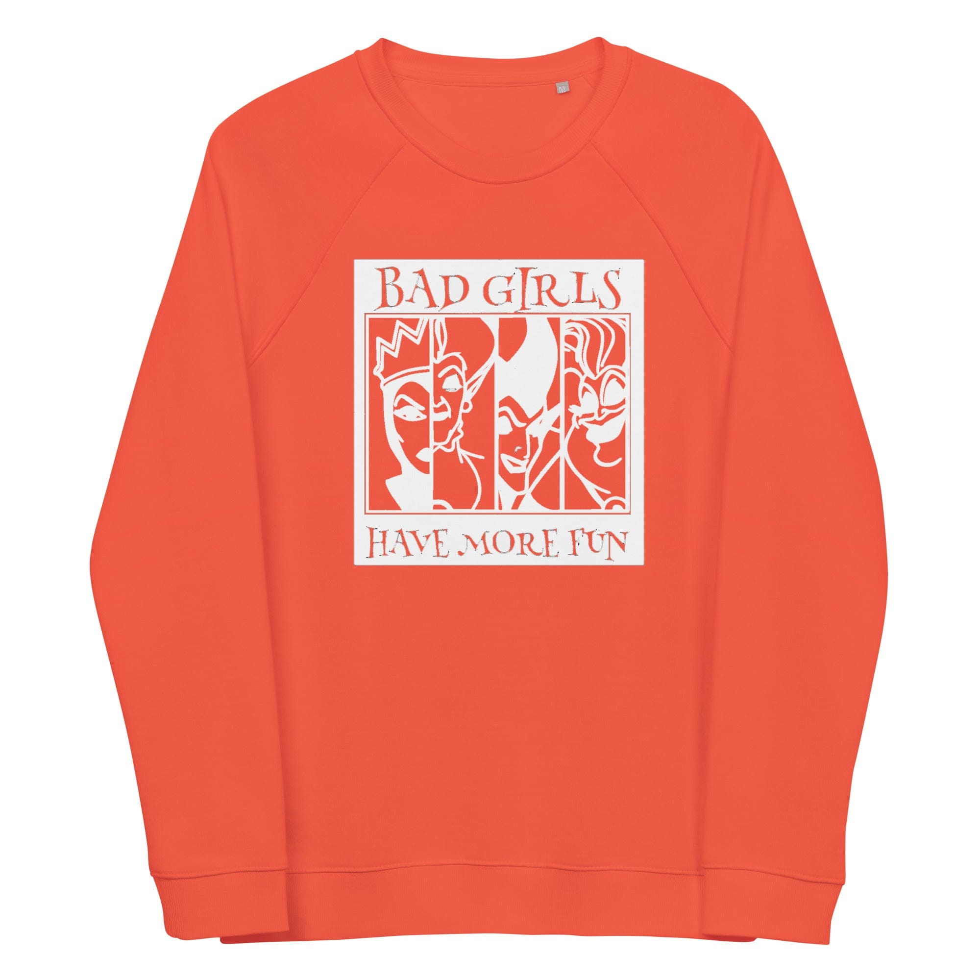 InsensitiviTees Shirts S / Orange Bad Girls Have More Fun Sweatshirt