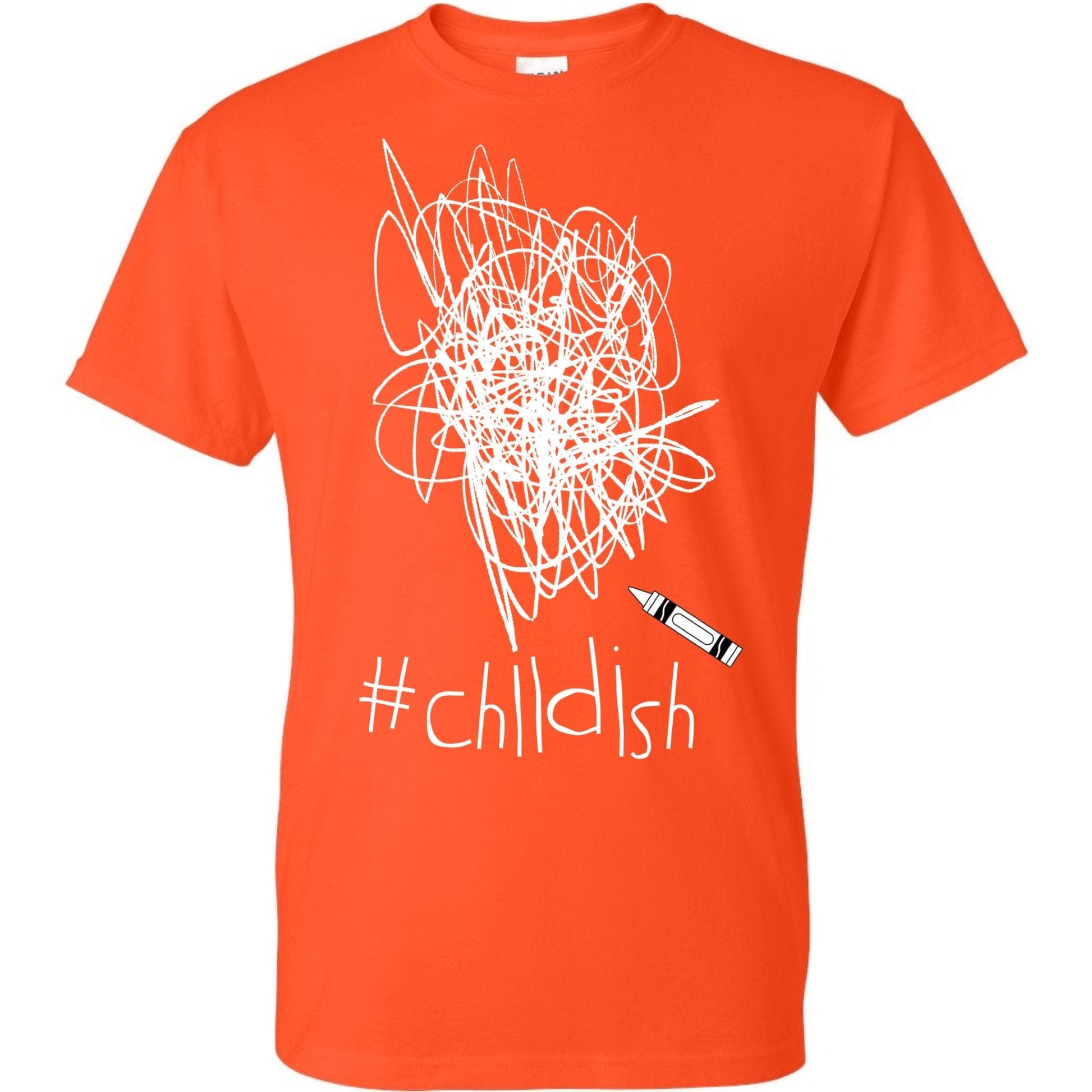 InsensitiviTees Shirts S / Orange #childish T-shirt