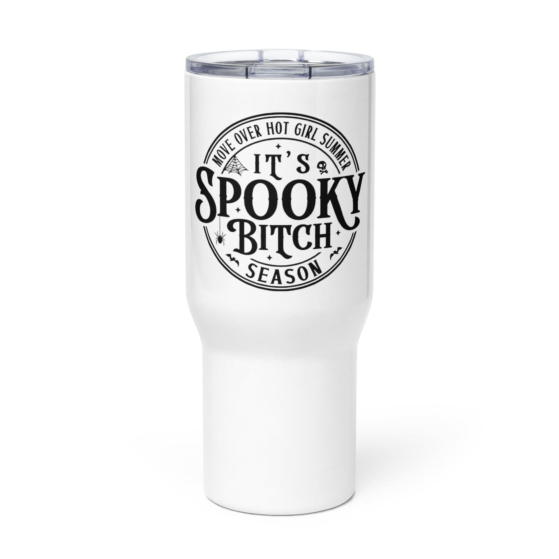 InsensitiviTees™️ Spooky Bitch Travel Mug with a Handle