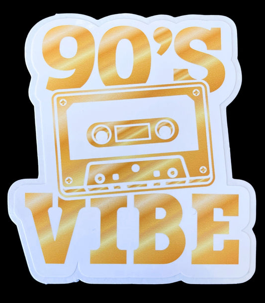 InsensitiviTees™️ Stickers 90's Vibe Sticker