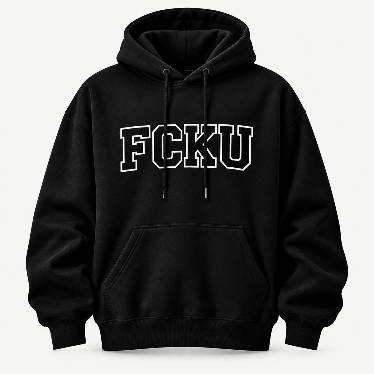 InsensitiviTees™️ T-SHIRT Black / S FCKU Collegiate Hoodie | Premium Streetwear