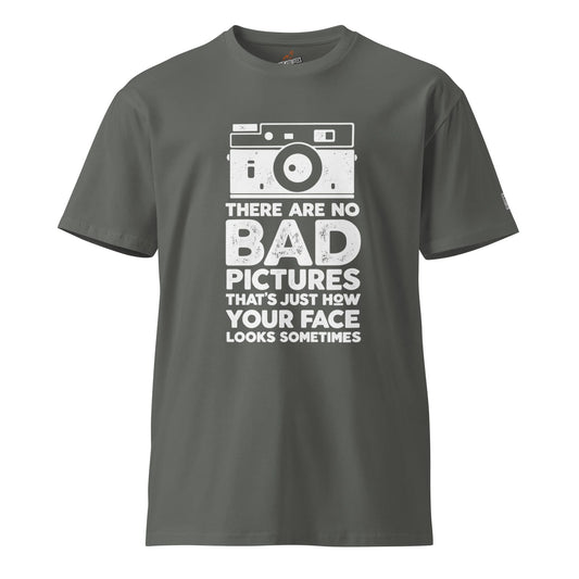InsensitiviTees™️ T-SHIRT Charcoal / S No Bad Pictures, That’s Just Your Face | Premium Graphic Tee