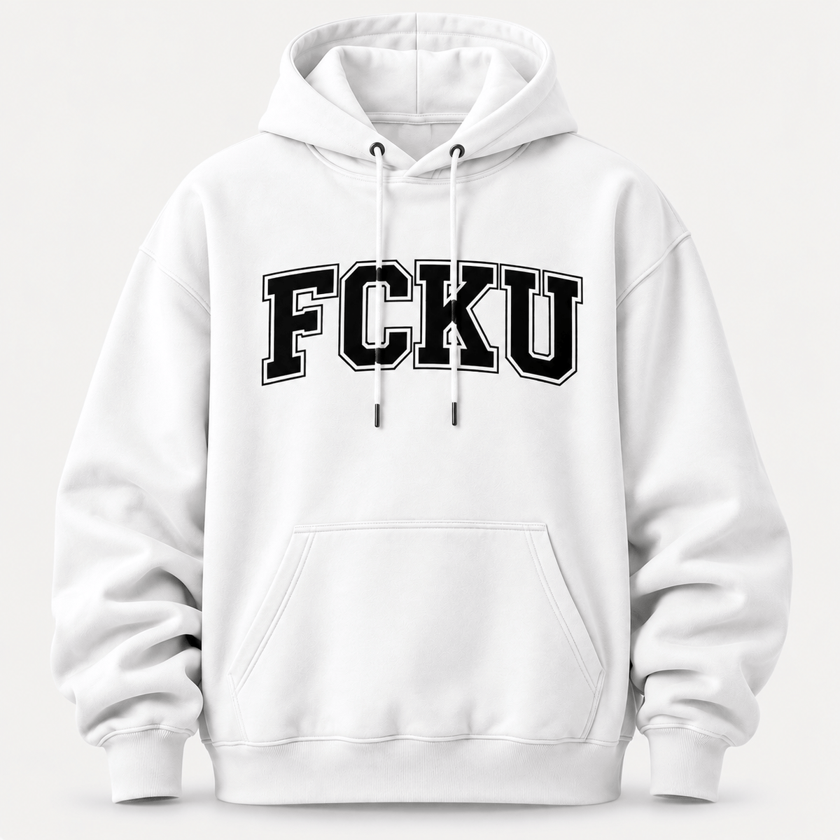 InsensitiviTees™️ T-SHIRT White / S FCKU Collegiate Hoodie | Premium Streetwear