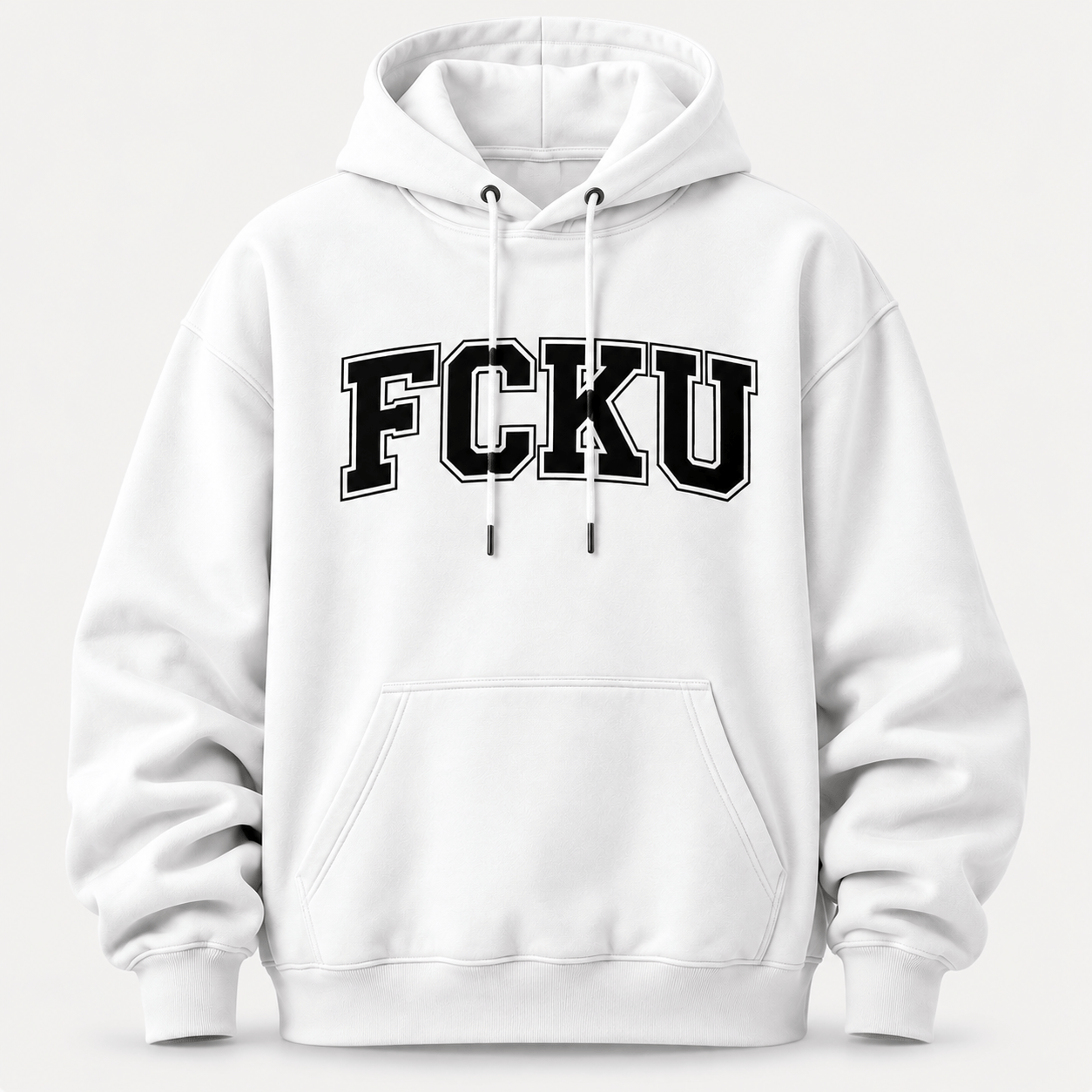 InsensitiviTees™️ T-SHIRT White / S FCKU Collegiate Hoodie | Premium Streetwear