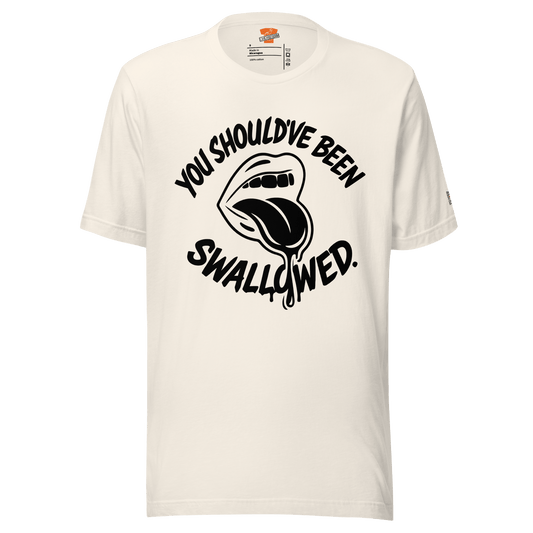 InsensitiviTees™️ Vintage White / S You Should’ve Been Swallowed (Light Tee Edition)