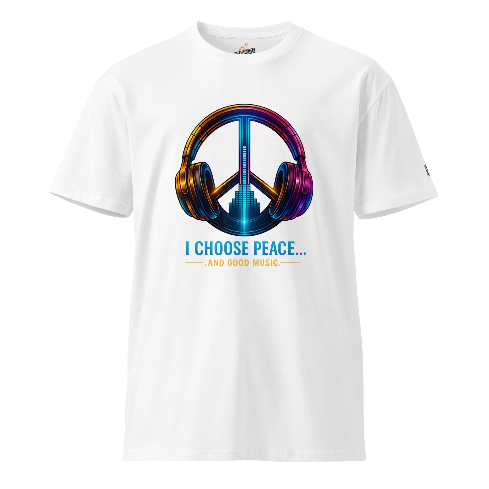 InsensitiviTees™️ White / S I Choose Peace Unisex premium t-shirt