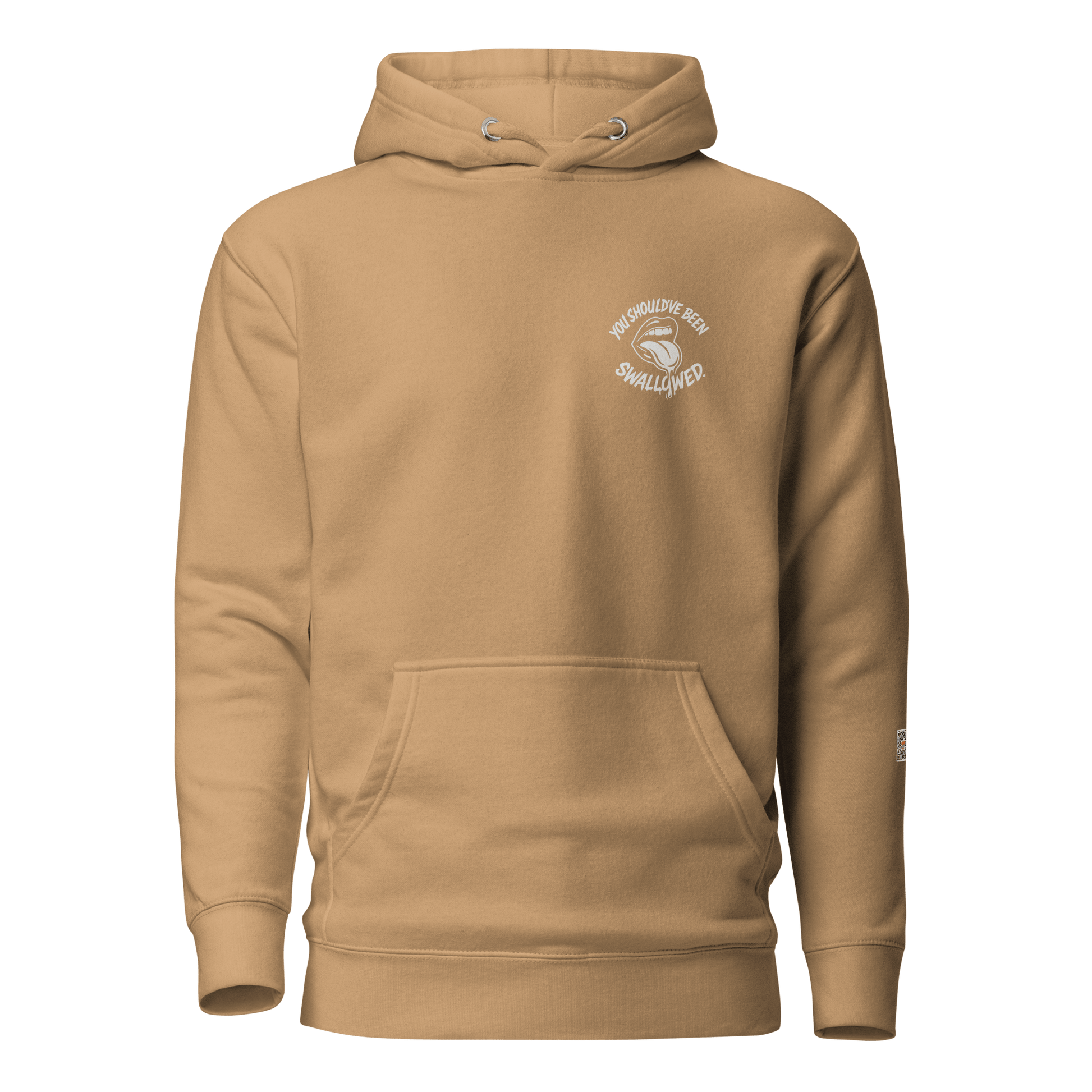 InsensitiviTees™️ You Should’ve Been Swallowed (Light Hoodie Edition)