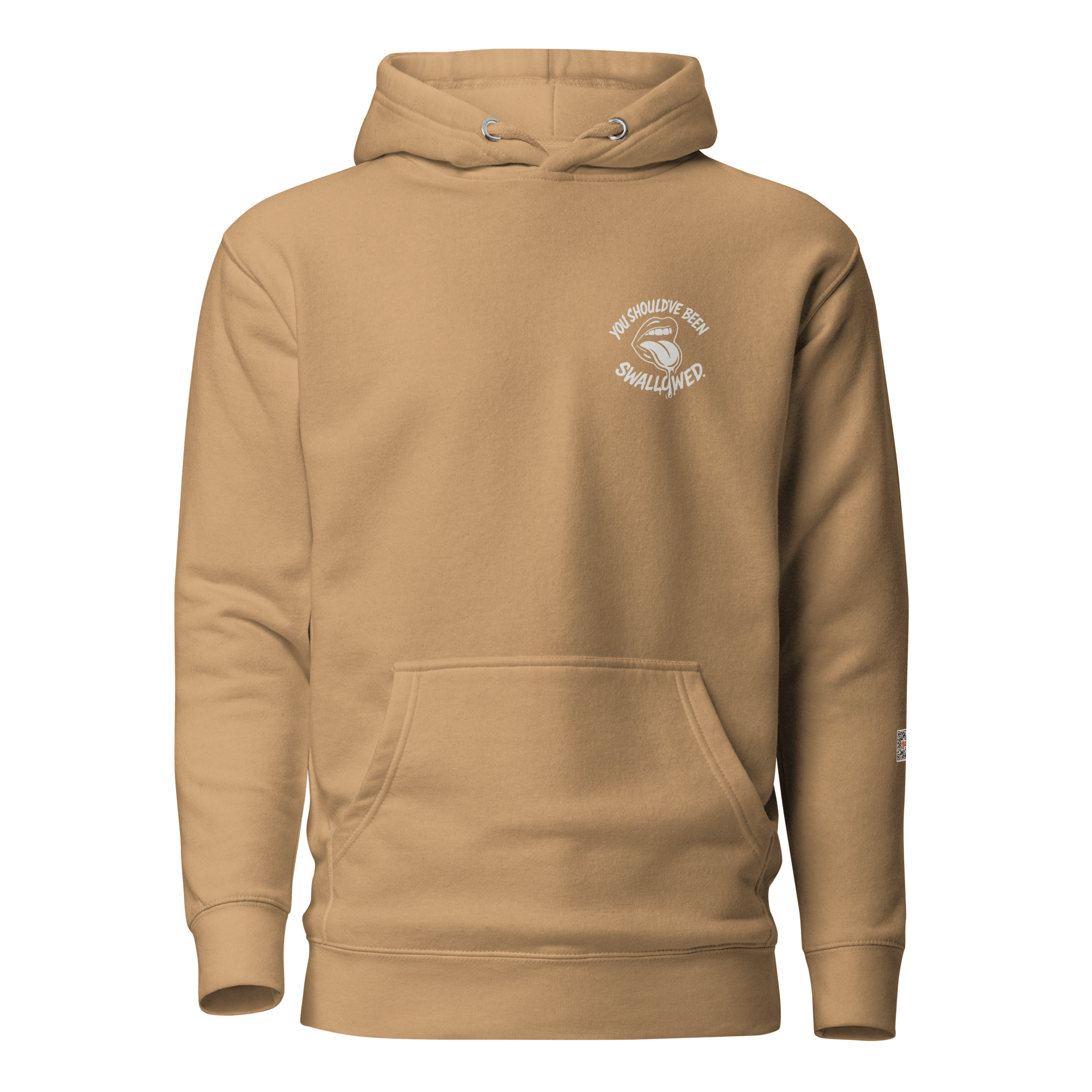 InsensitiviTees™️ You Should’ve Been Swallowed (Light Hoodie Edition)