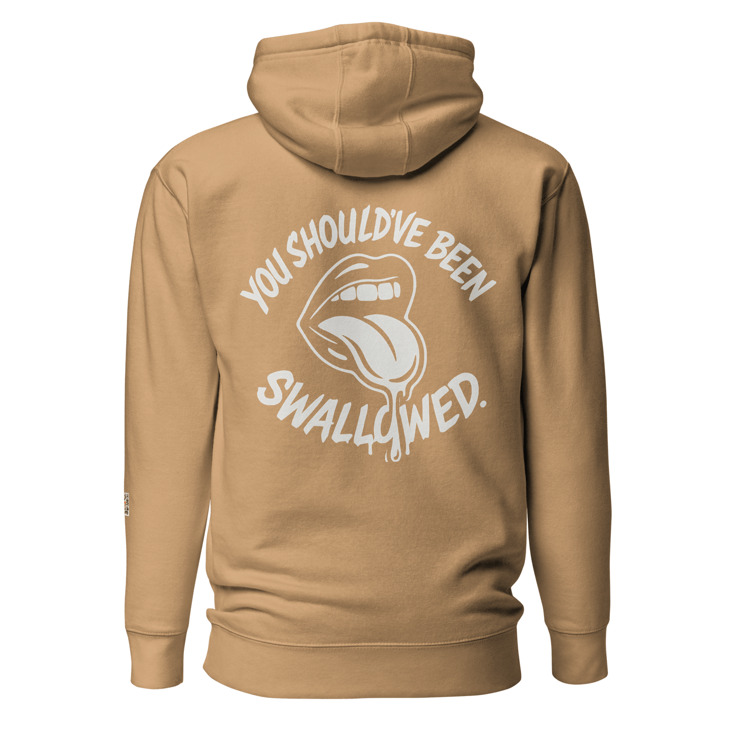 InsensitiviTees™️ You Should’ve Been Swallowed (Light Hoodie Edition)