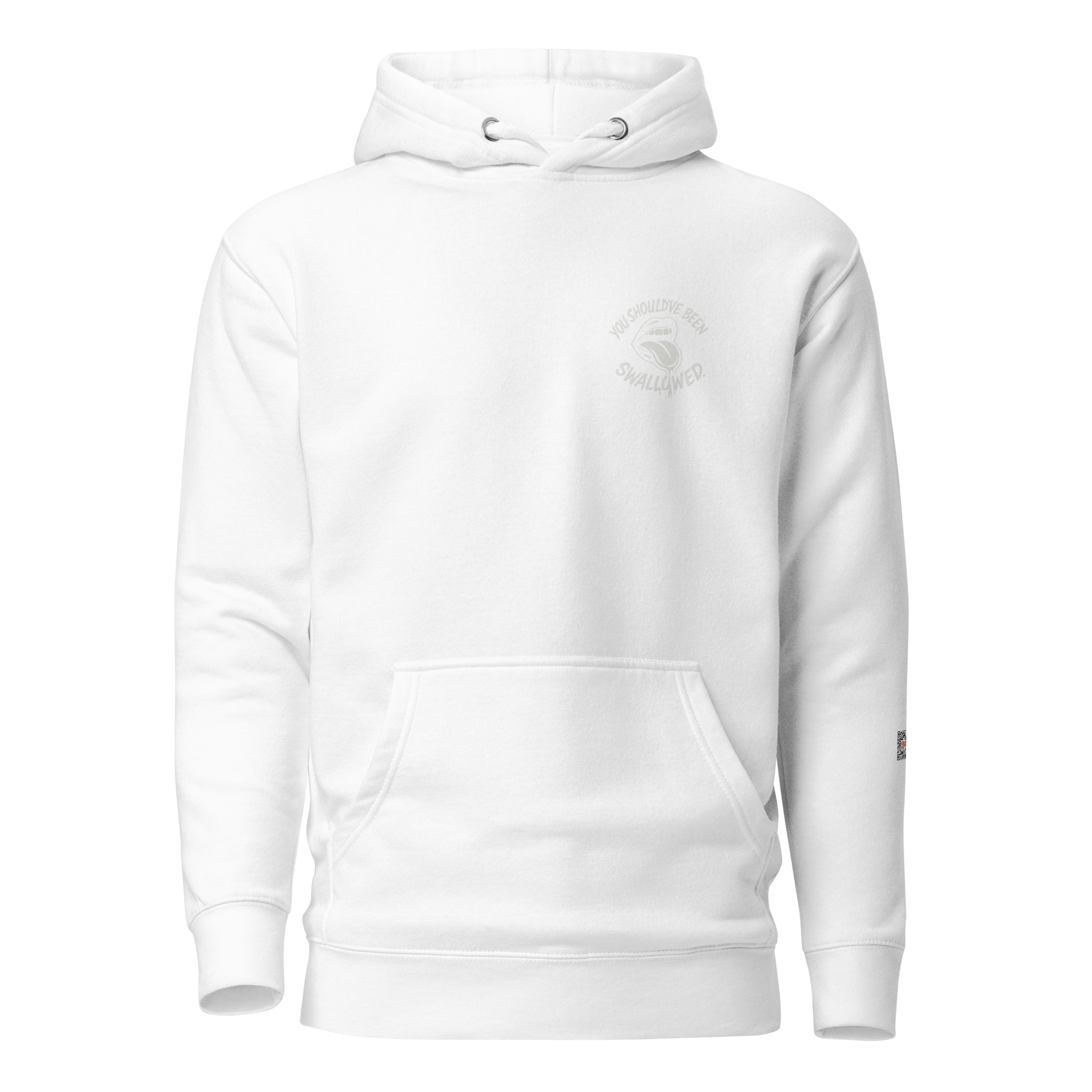 InsensitiviTees™️ You Should’ve Been Swallowed (Light Hoodie Edition)