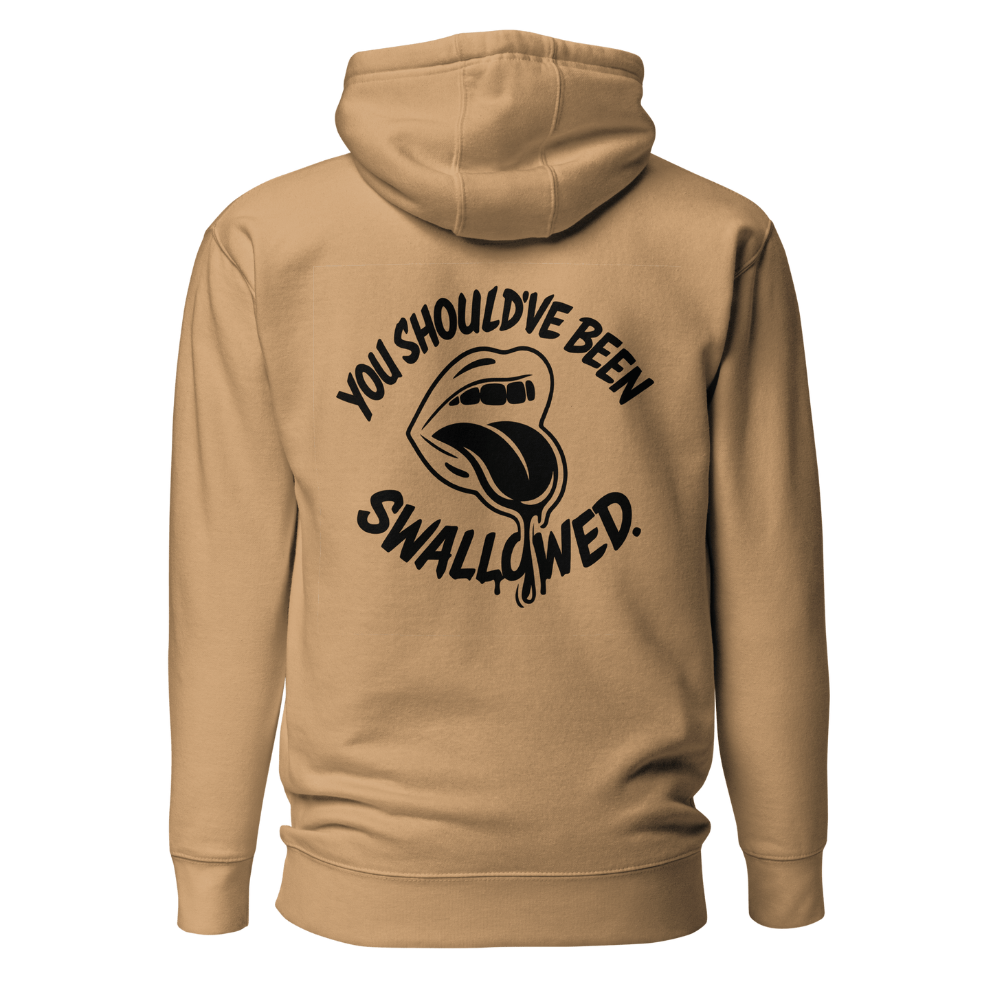InsensitiviTees™️ You Should’ve Been Swallowed (Light Hoodie Edition)