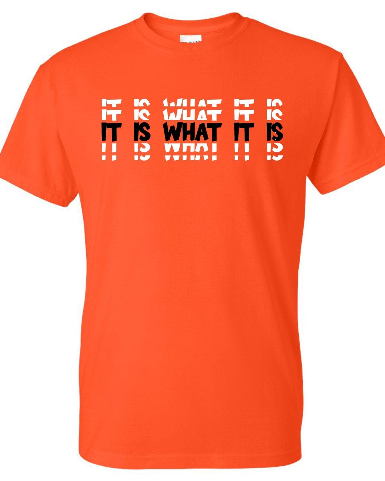 InsensitiviTees Shirts S / Orange It Is What It Is