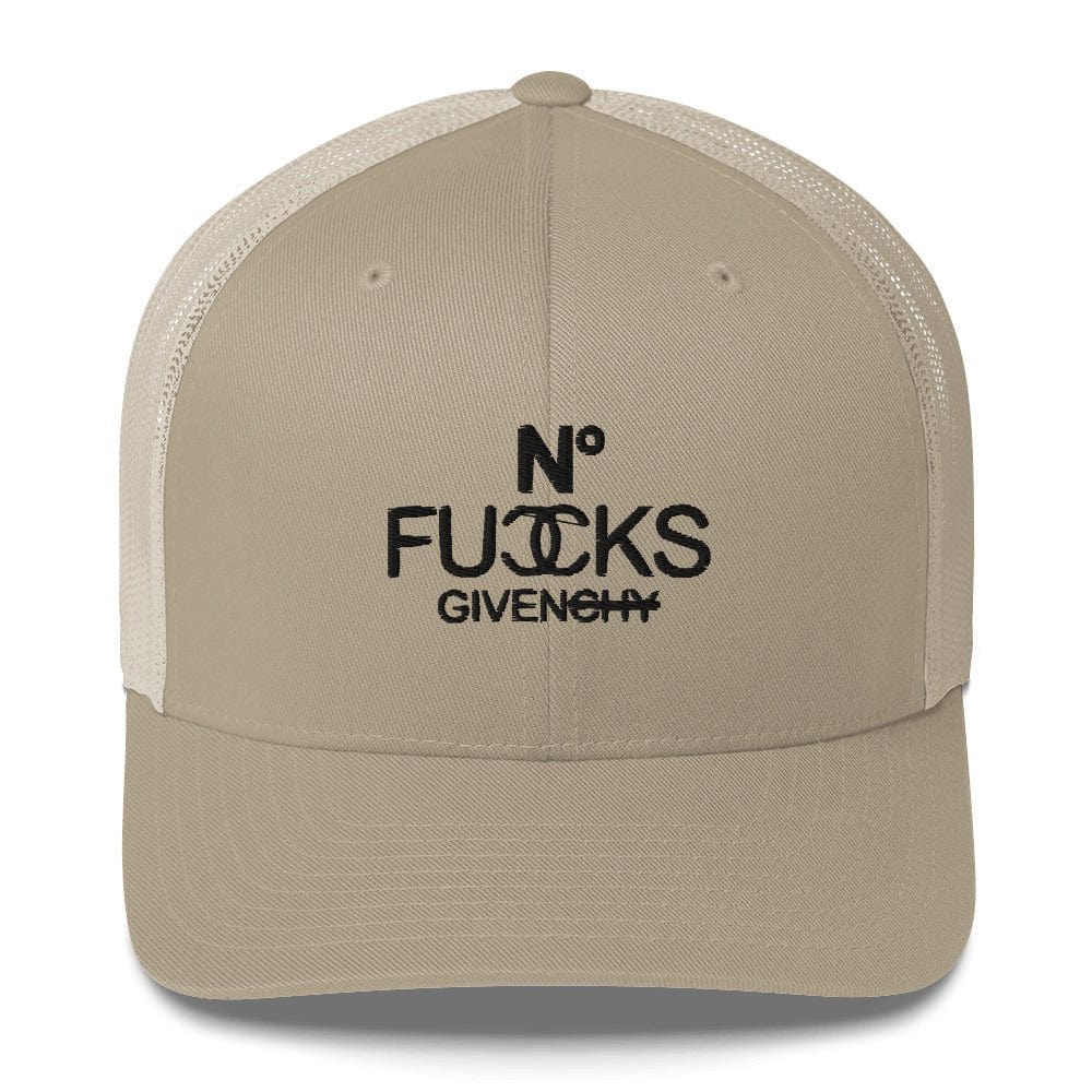 No Fucks Given Snapback Trucker Hat - InsensitiviTees™️
