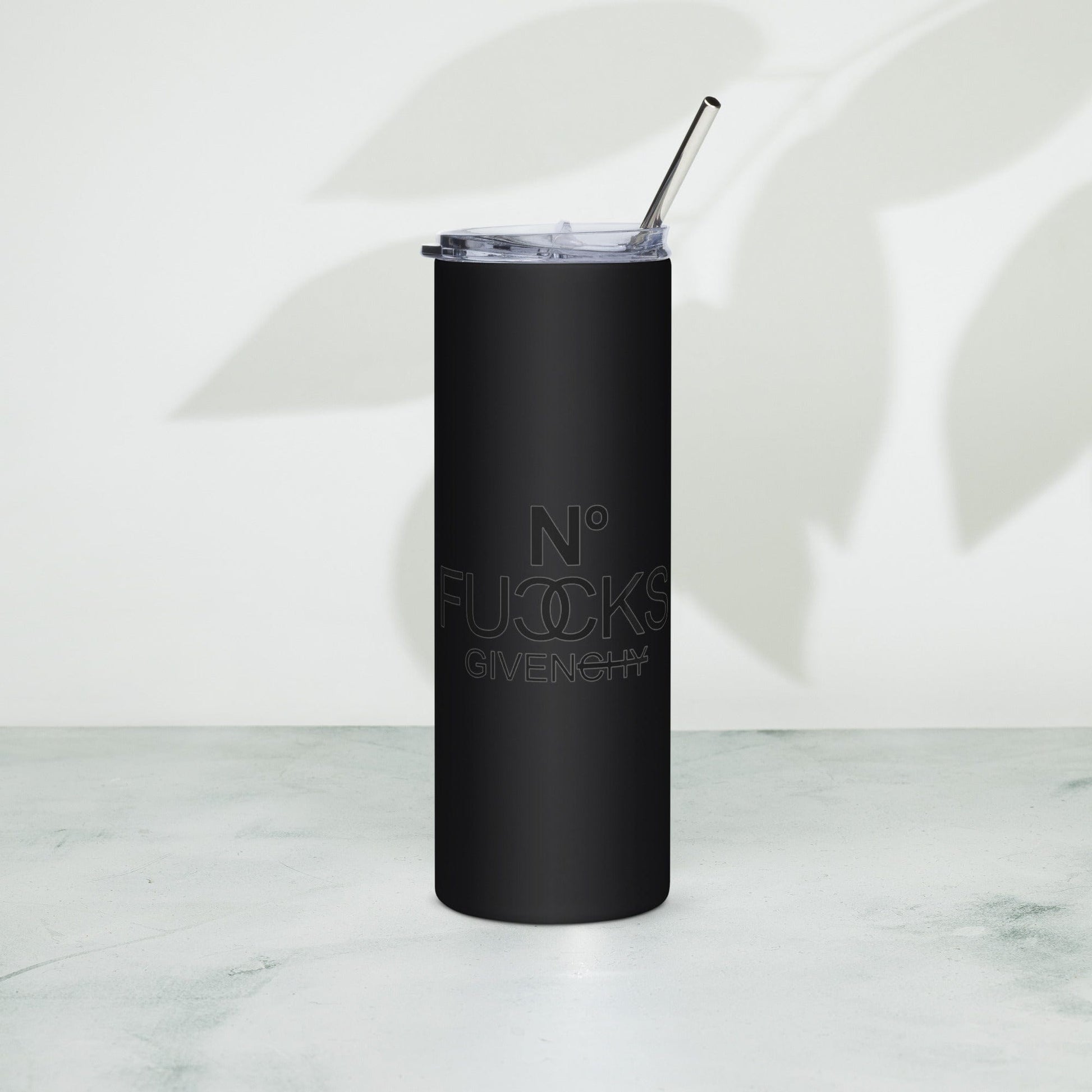 No Fucks Given Stainless steel tumbler - InsensitiviTees™️